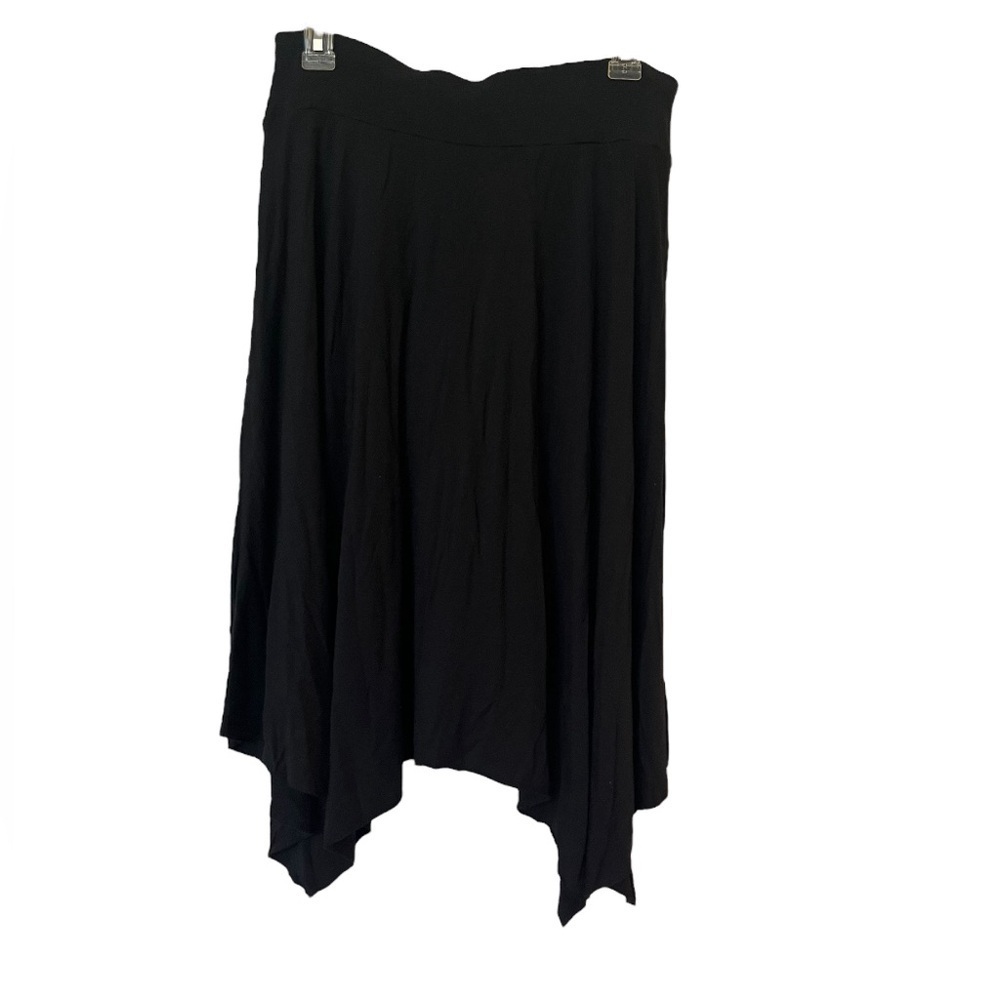 Kika Paprika Vintage Y2K Fairycore Asymmetrical Layered Black Skirt PP